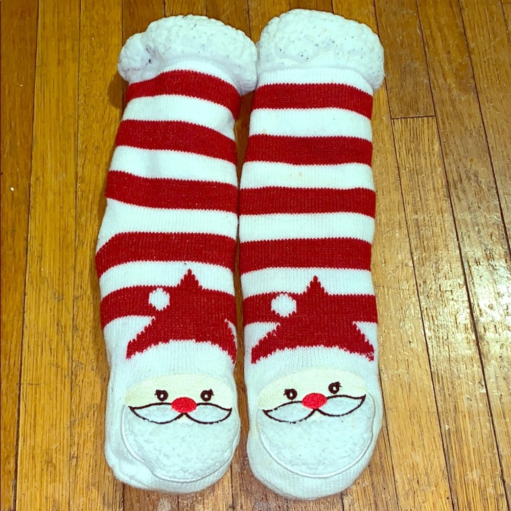 Santa Slipper Socks